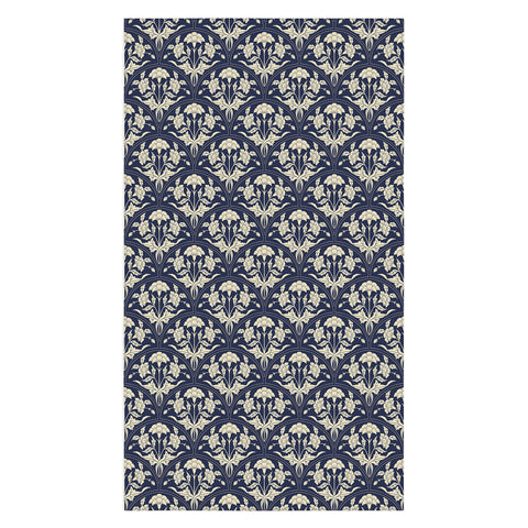 Avenie Victorian Botanical Cornflower Tablecloth