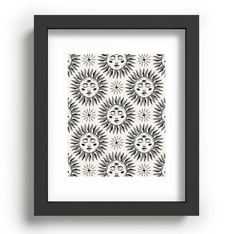 Avenie Vintage Sun Recessed Framing Rectangle