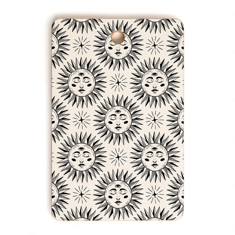 Avenie Vintage Sun Cutting Board Rectangle
