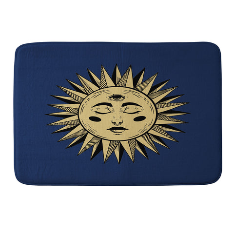 Avenie Vintage Sun II Memory Foam Bath Mat