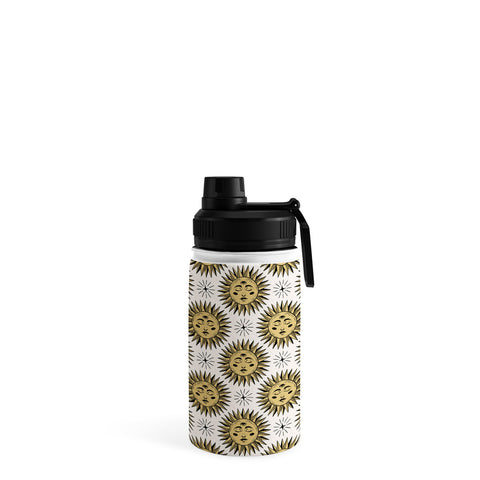 Avenie Vintage Sun In Gold Water Bottle
