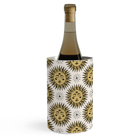 Avenie Vintage Sun In Gold Wine Chiller
