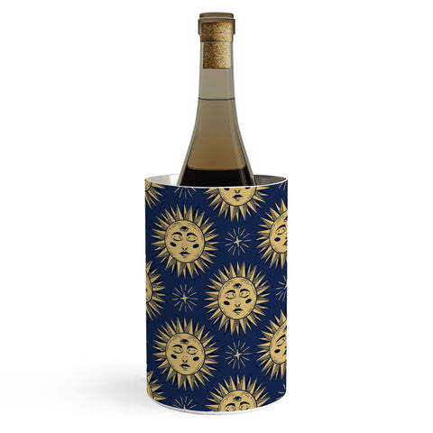 Avenie Vintage Sun Navy Wine Chiller