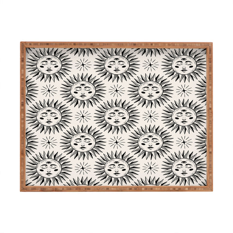 Avenie Vintage Sun Rectangular Tray