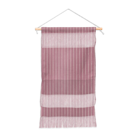 Avenie Winter Botanica Stripes Wall Hanging Portrait