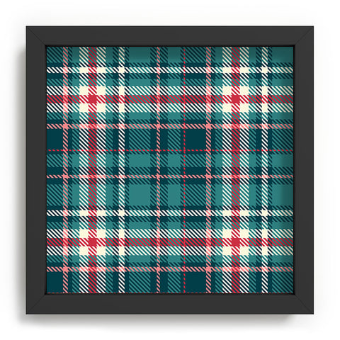 Avenie Winter Plaid I Recessed Framing Square