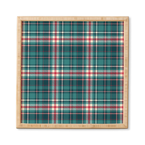 Avenie Winter Plaid I Framed Wall Art