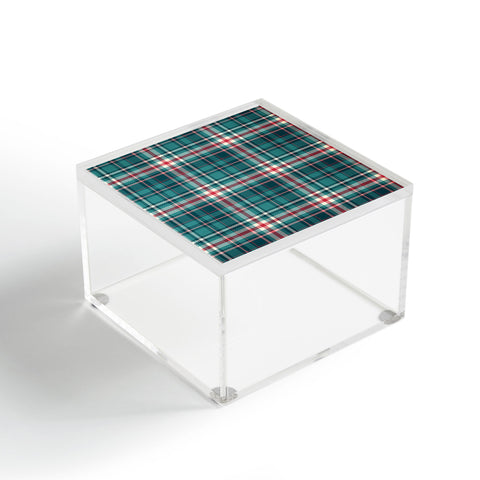 Avenie Winter Plaid I Acrylic Box