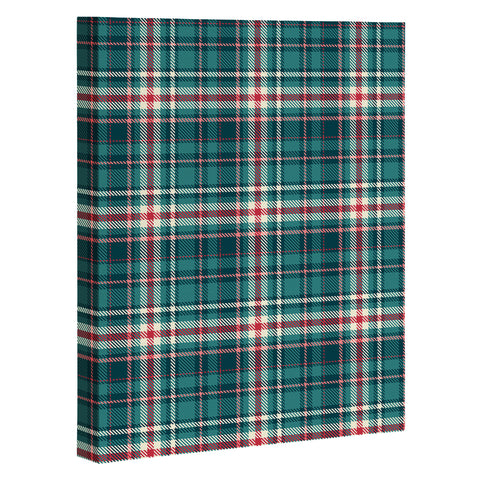 Avenie Winter Plaid I Art Canvas