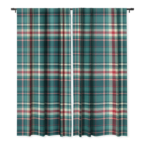 Avenie Winter Plaid I Blackout Non Repeat