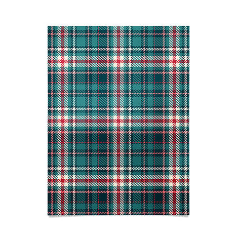 Avenie Winter Plaid I Poster