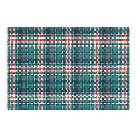 Avenie Winter Plaid I Outdoor Rug