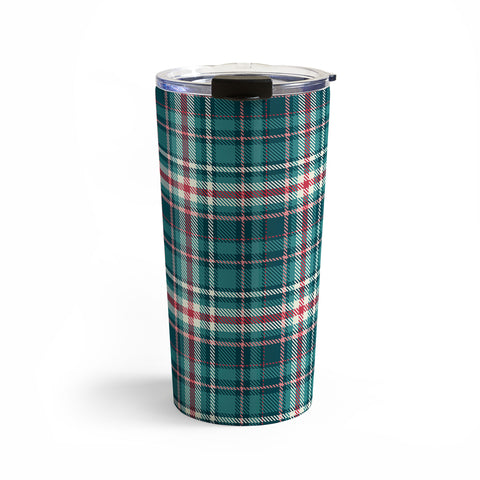 Avenie Winter Plaid I Travel Mug