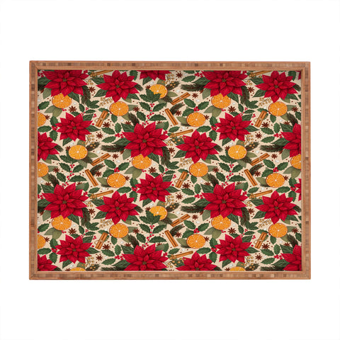 Avenie Yuletide Bright Rectangular Tray