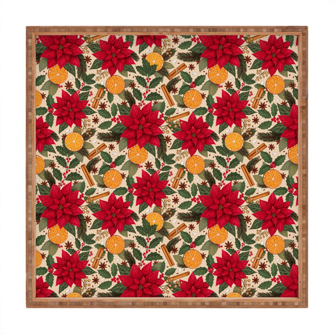 Avenie Yuletide Bright Square Tray