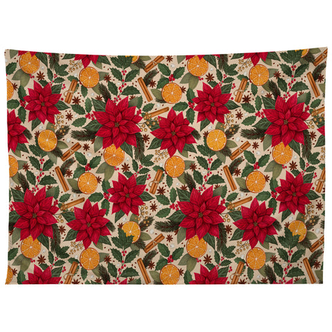 Avenie Yuletide Bright Tapestry