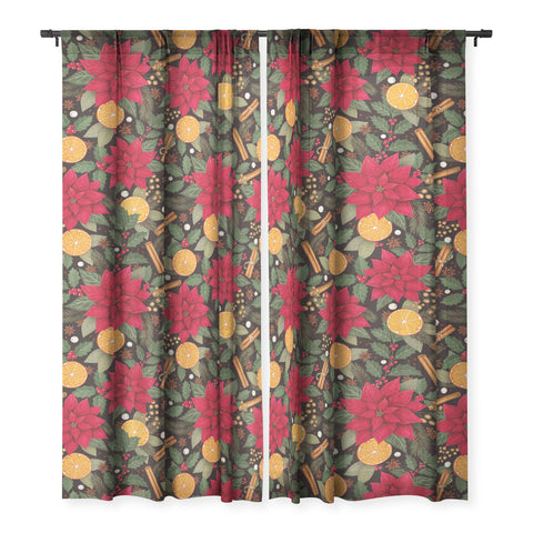 Avenie Yuletide Sheer Non Repeat