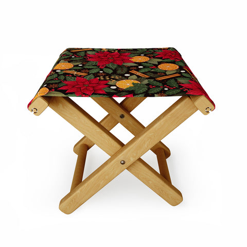Avenie Yuletide Folding Stool