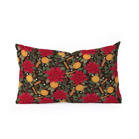 Avenie Yuletide Oblong Throw Pillow