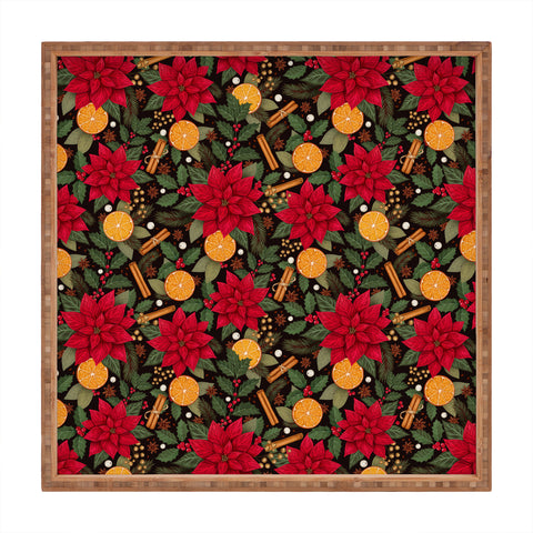 Avenie Yuletide Square Tray
