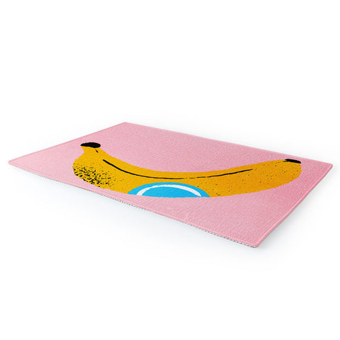 ayeyokp Banana Pop Art Area Rug