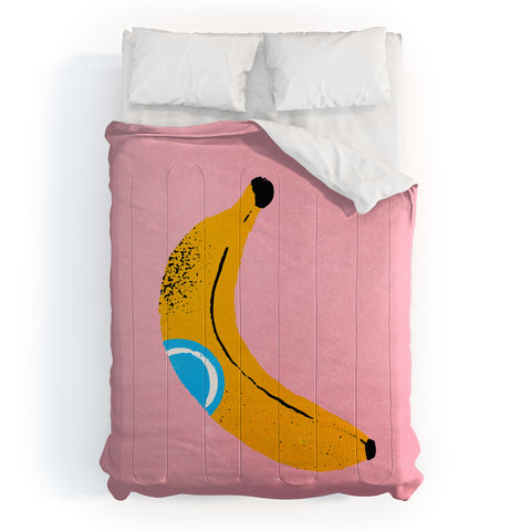 ayeyokp Banana Pop Art Comforter