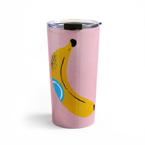 ayeyokp Banana Pop Art Travel Mug