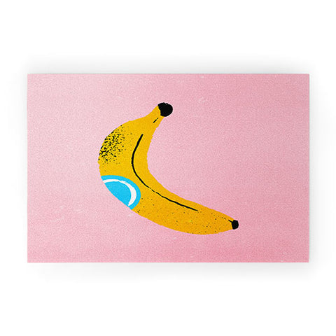 ayeyokp Banana Pop Art Welcome Mat
