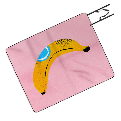 ayeyokp Banana Pop Art Picnic Blanket
