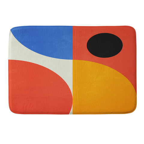 ayeyokp BAUHAUS 07 Exhibition 1923 Memory Foam Bath Mat