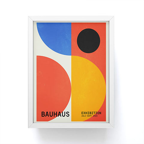 ayeyokp BAUHAUS 07 Exhibition 1923 Framed Mini Art Print