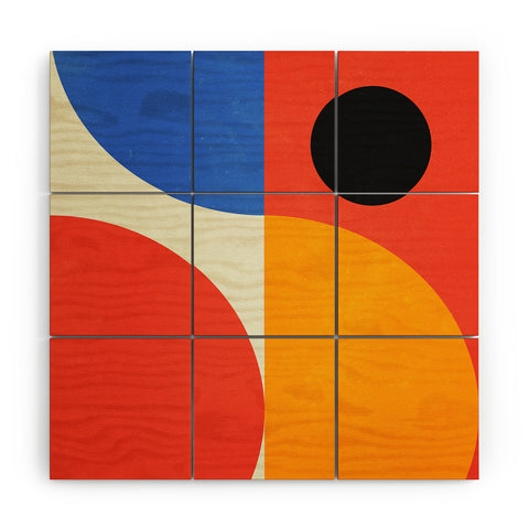 ayeyokp BAUHAUS 07 Exhibition 1923 Wood Wall Mural