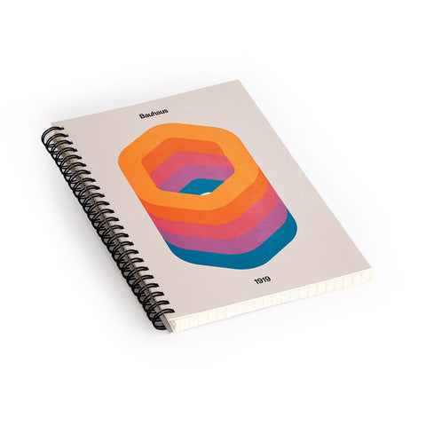 ayeyokp Bauhaus 1919 Exhibition 01 Spiral Notebook