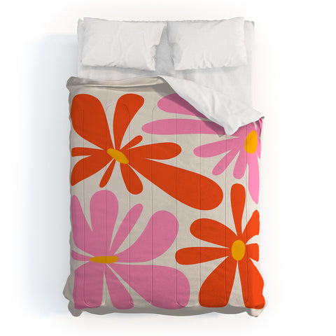 ayeyokp Bloom Peach Matisse Comforter