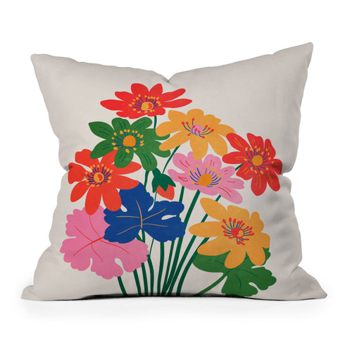 ayeyokp Botanica Matisse Edition Outdoor Throw Pillow