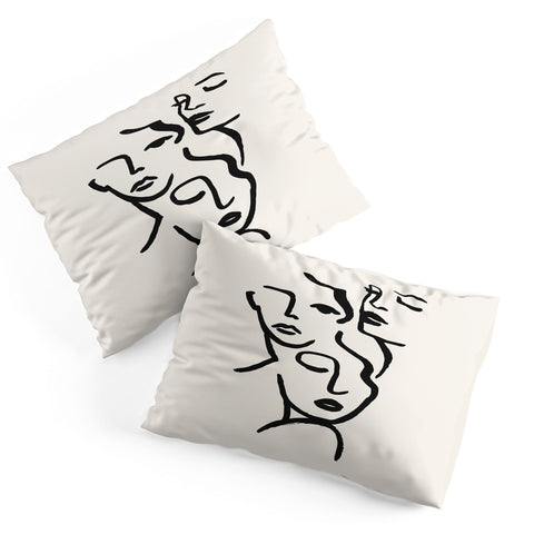 ayeyokp Faces I Pillow Shams