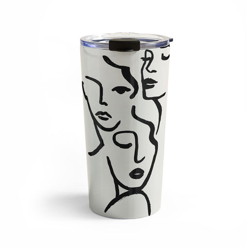 ayeyokp Faces I Travel Mug