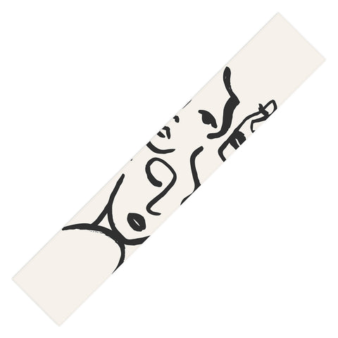 ayeyokp Faces I Table Runner