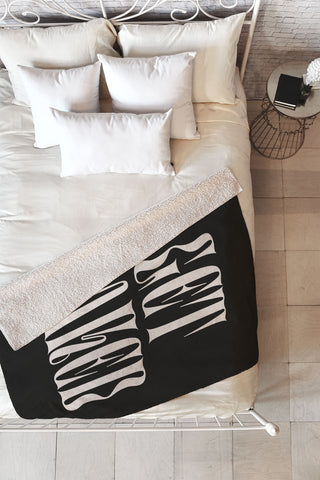 ayeyokp Get Naked Night Edition Fleece Throw Blanket