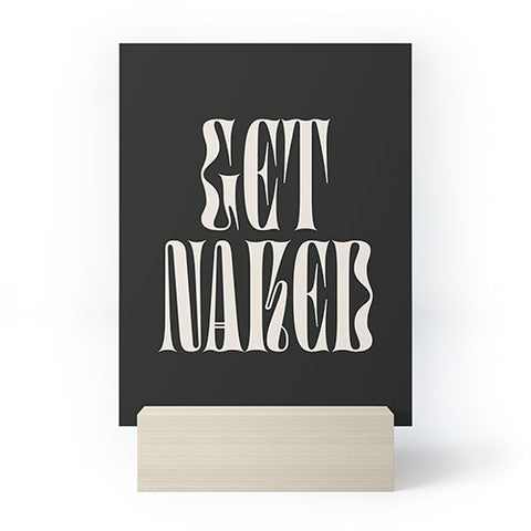 ayeyokp Get Naked Night Edition Mini Art Print