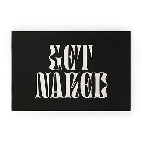 ayeyokp Get Naked Night Edition Welcome Mat