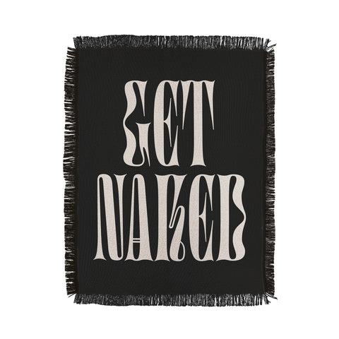 ayeyokp Get Naked Night Edition Throw Blanket