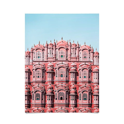 ayeyokp Hawa Mahal Pink Palace Poster