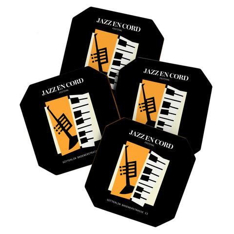 ayeyokp Jazz Bauhaus II Coaster Set