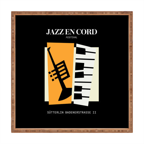 ayeyokp Jazz Bauhaus II Square Tray