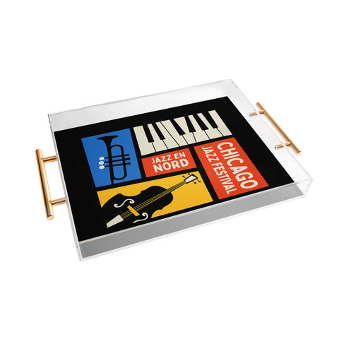 ayeyokp Jazz Festival Bauhaus V Acrylic Tray