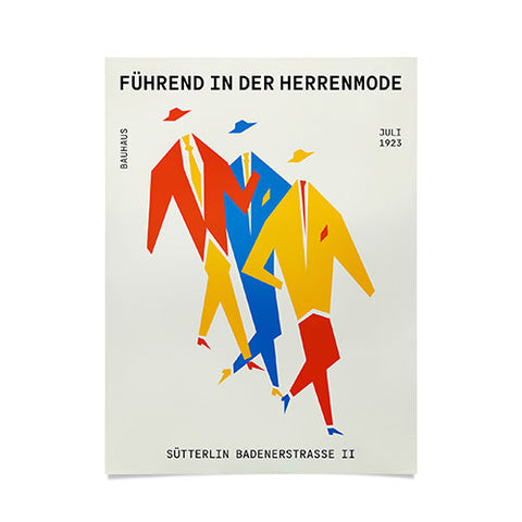 ayeyokp Men Bauhaus IV Poster