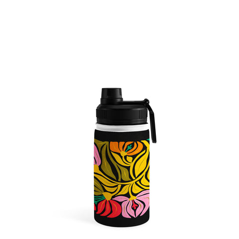 ayeyokp Night Flowers Fleurs de Nuit Water Bottle