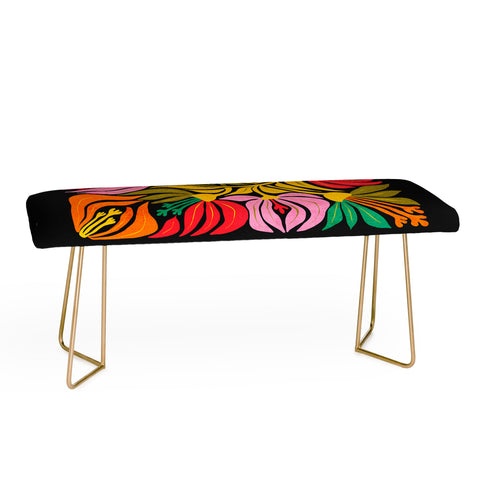 ayeyokp Night Flowers Fleurs de Nuit Bench