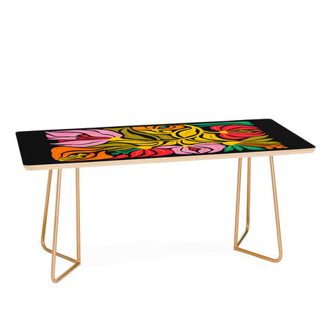 ayeyokp Night Flowers Fleurs de Nuit Coffee Table